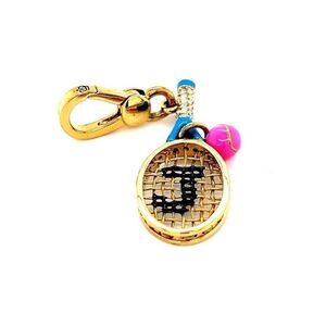 Juicy Couture Tennis Racket/Ball Charm